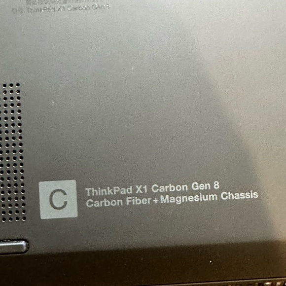 Lenovo X Gen8 Carbon EUC - Picture 4 of 7